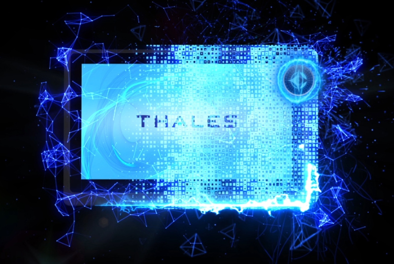 Thales Pad – Animation 3D Holographique